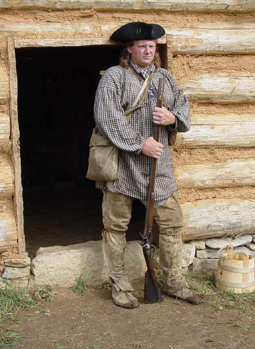 Billy Heck trong trang phục thời kỳ đó ở 2002.