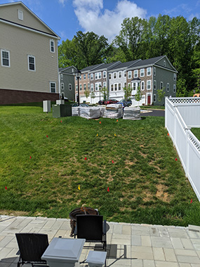 khu vườn trước khi thay đổi