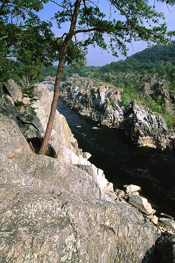 ảnh chụp các mỏm đá Potomac Gorge