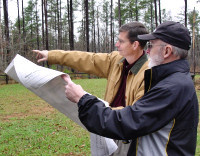 Quy hoạch tổng thể tại hiện trường.