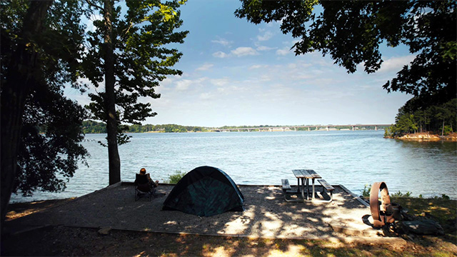 Campsite 32-W in Campground C