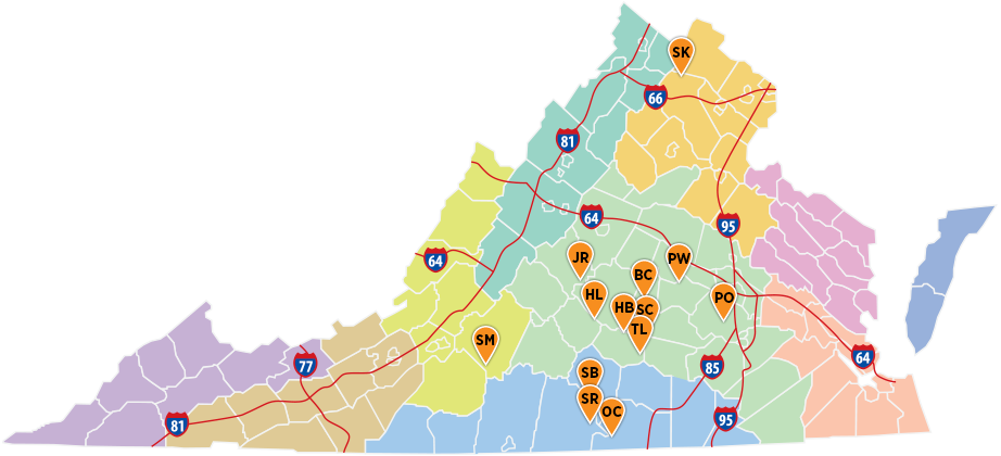 Bản đồ các công viên đi bộ ven biển