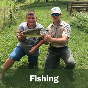 Câu cá tại Công viên Tiểu bang Virginia