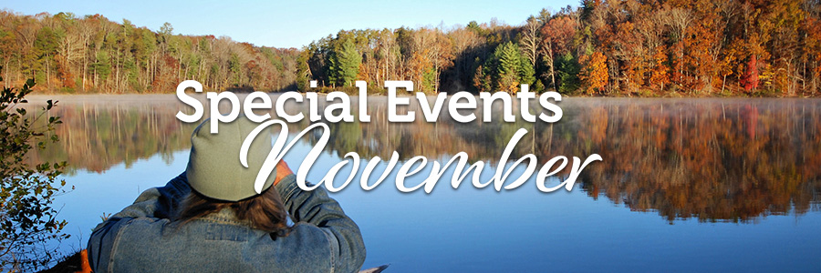 Tháng 11 tại Công viên Tiểu bang Virginia