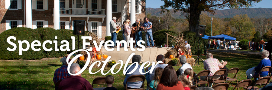 Các sự kiện tháng 10 tại Công viên Tiểu bang Virginia
