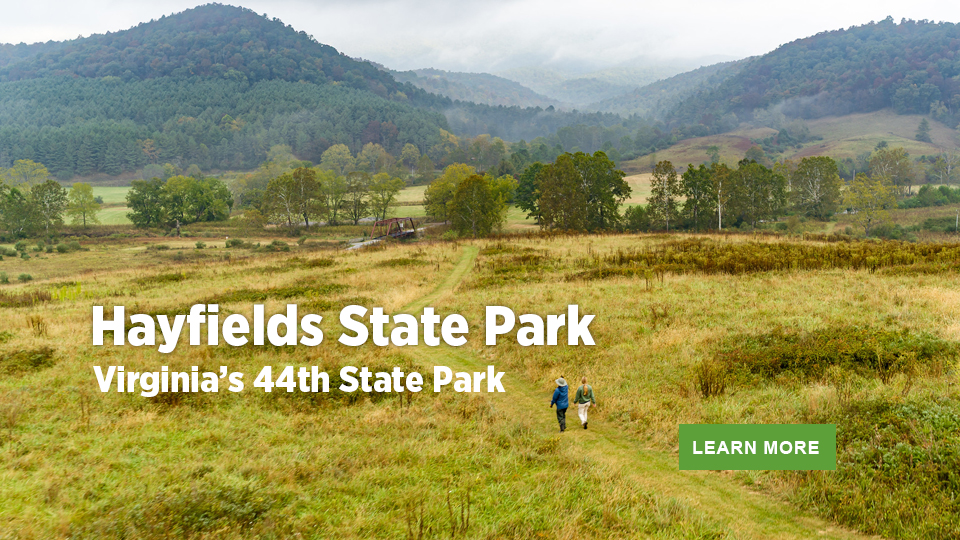 Virginia's newest state park - Hayfields