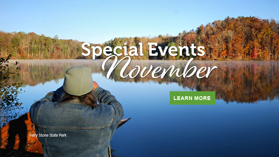 November events in Virginia State Parks November events in Virginia State Parks